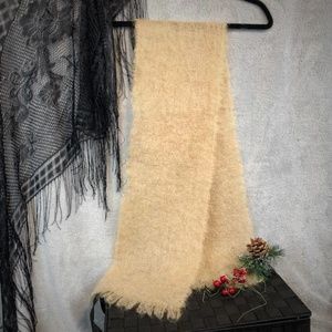 🍃 Mohair & Wool Scarf Made In Scotland Jacobson’s